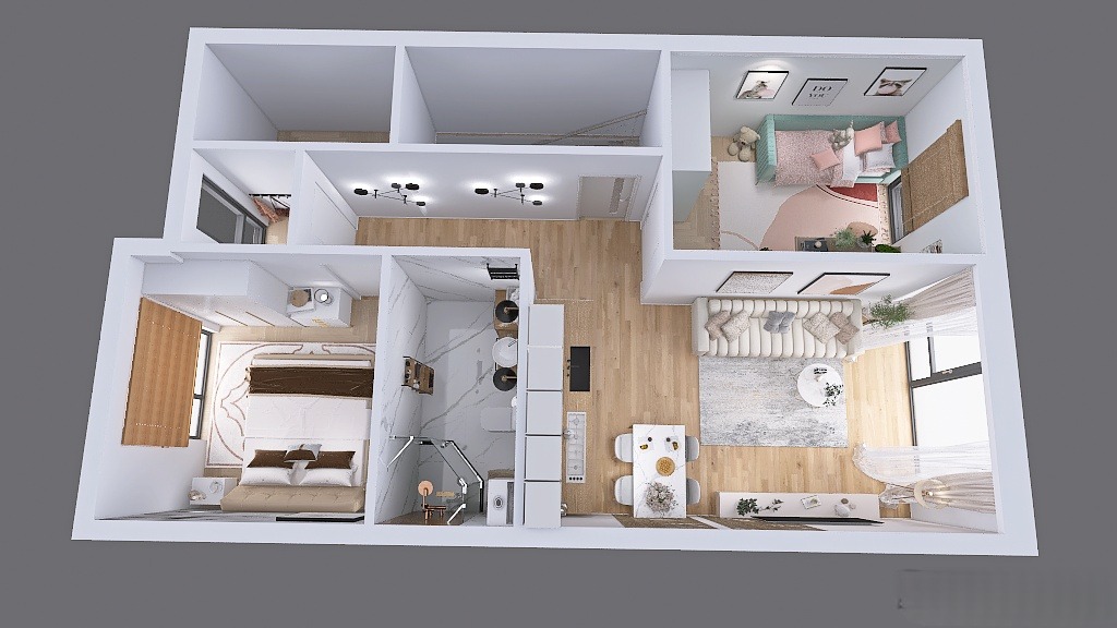 głuchów mieszkanie piętro