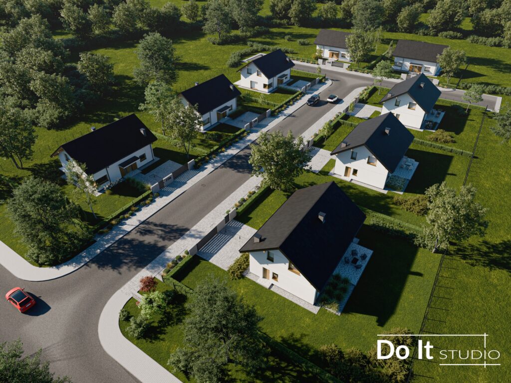 Mazowsze Investment - wizualizacja domu pod Warszawą