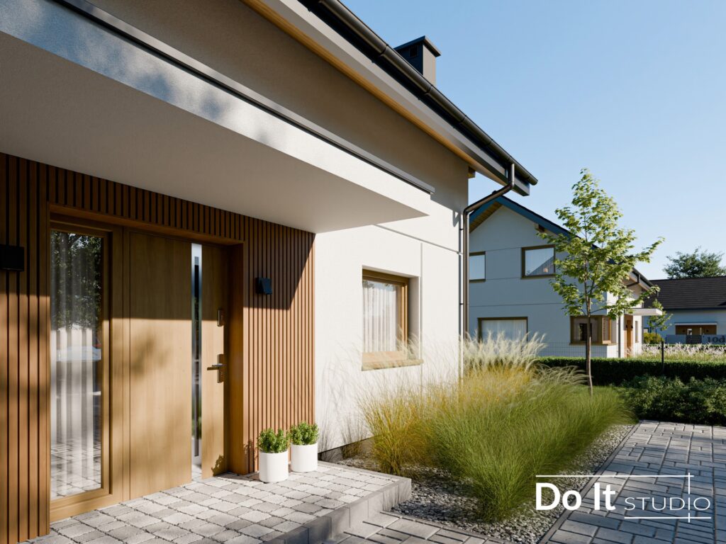 Mazowsze Investment - wizualizacja domu pod Warszawą