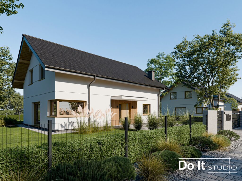 Mazowsze Investment - wizualizacja domu pod Warszawą