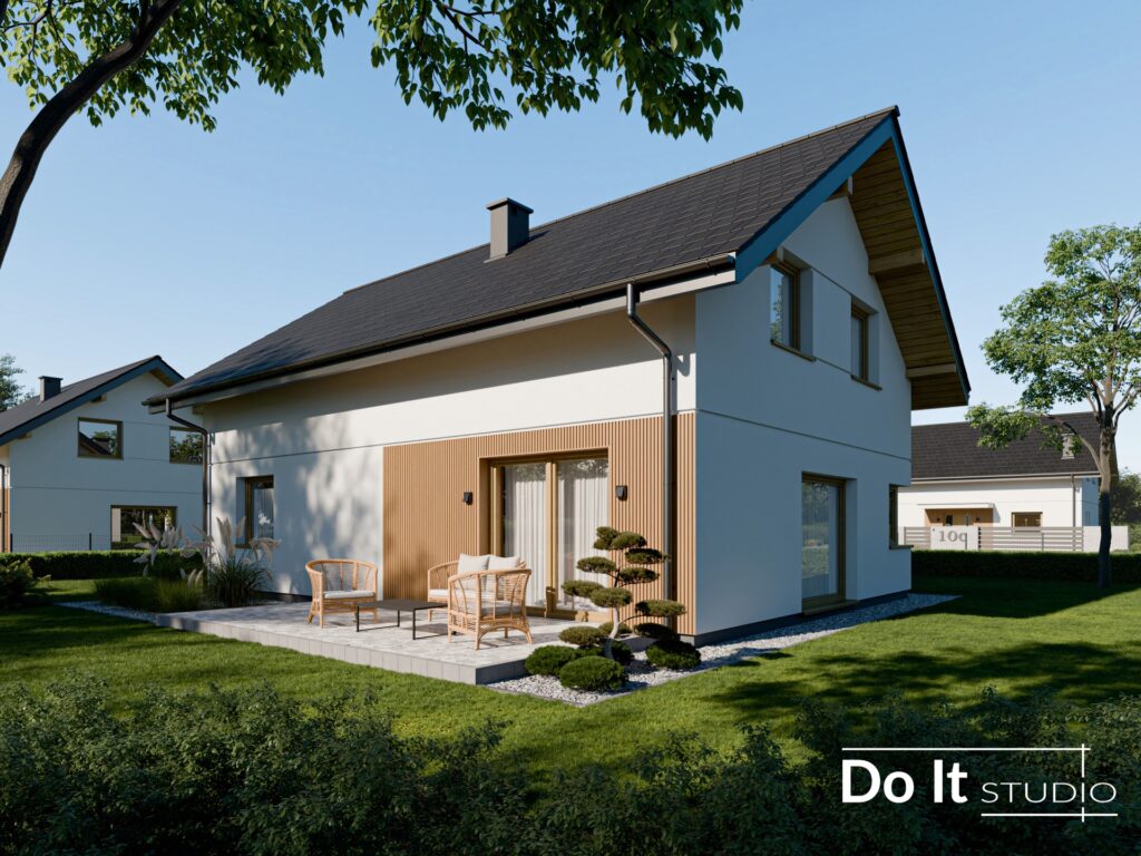 Mazowsze Investment - wizualizacja domu pod Warszawą