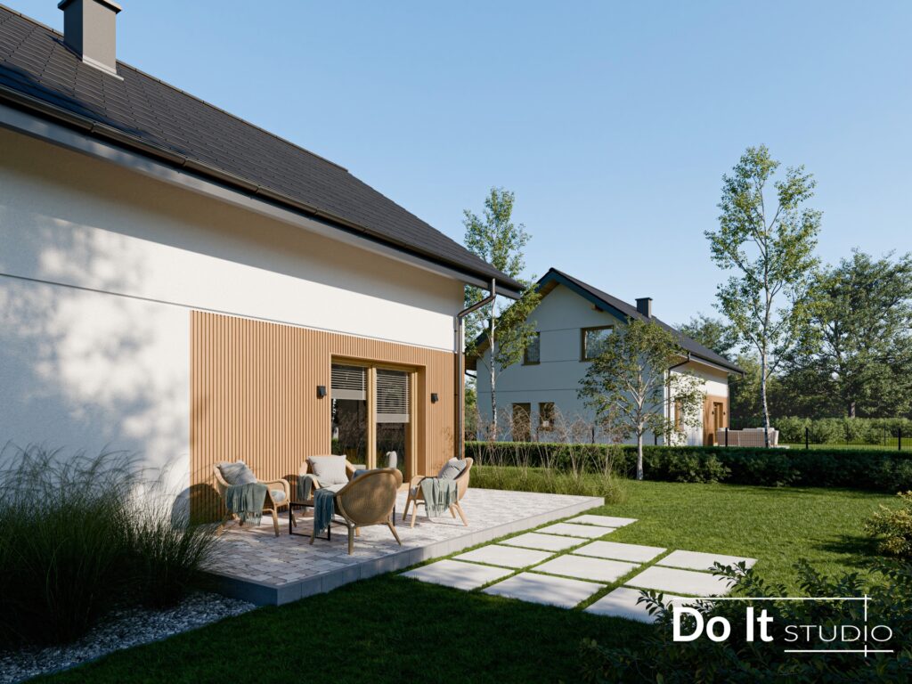 Mazowsze Investment - wizualizacja domu pod Warszawą